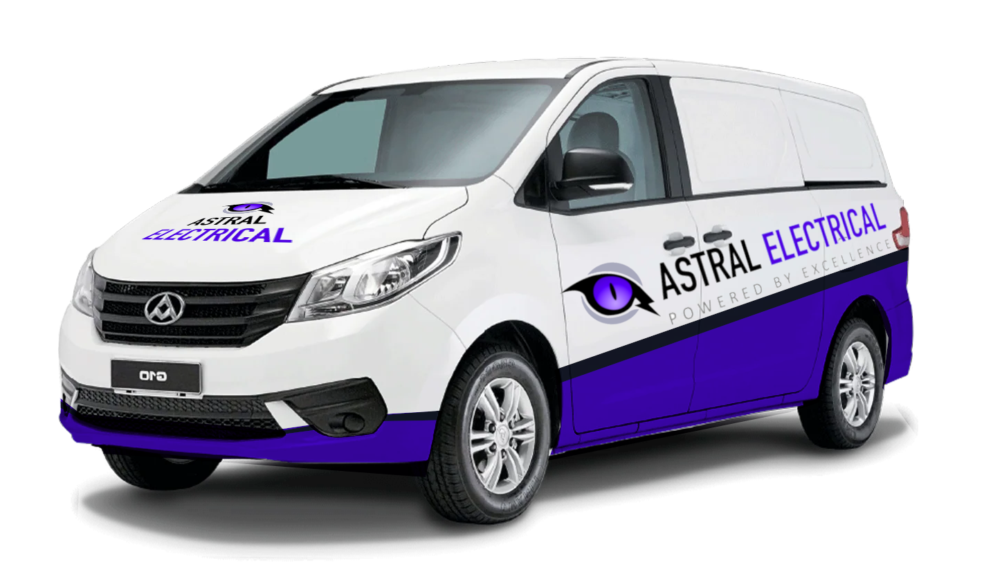 Astral Electrical branded service van